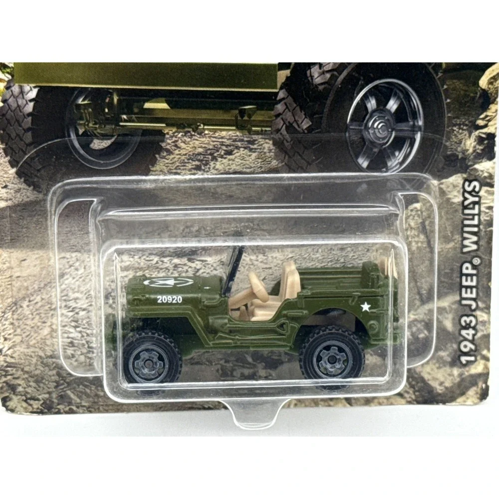 Matchbox Jeep Willys Die Cast Model Military Vehicle Green Limited Edition